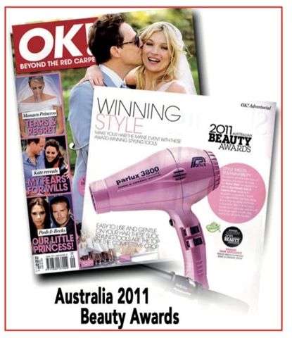 AUSTRALIA 2011 Beauty Awards per Parlux 3800 Ecofriendly