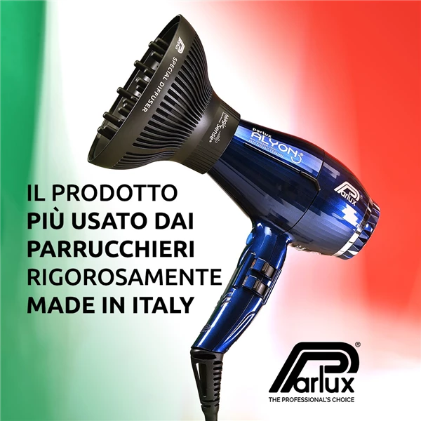 Parlux Advance light Ionic and ceramic Ghiaccio - asciugacapelli